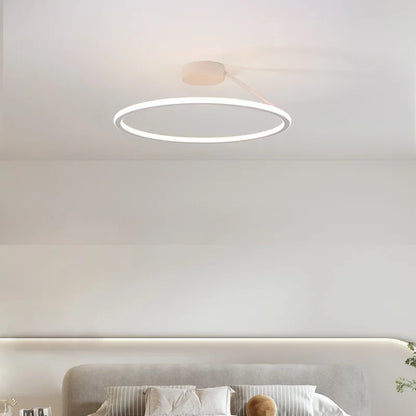 Nowoczesna Okrągła Lampa Sufitowa LED  Z Regulacją Barwy