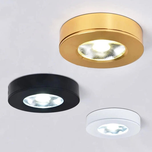 Nowoczesna Plafonowa Lampa Punktowa LED Cienka Natynkowa