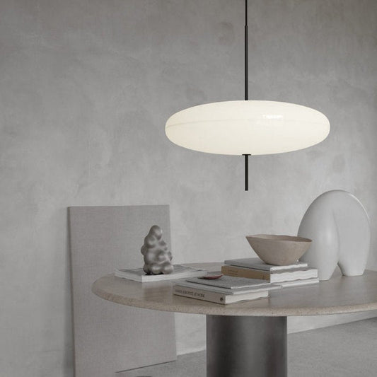 Owalna Lampa Wisząca Nowoczesny Projekt