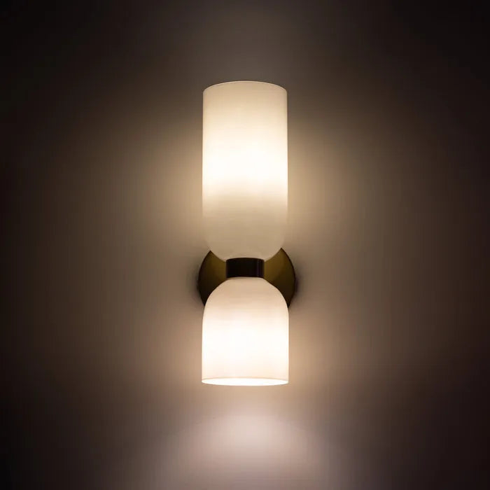 Lampă de perete LED dublă