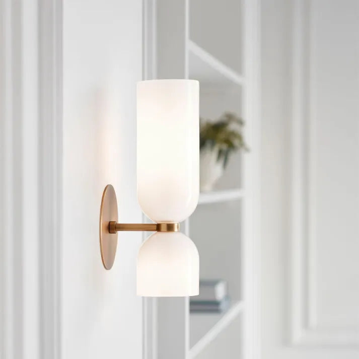 Lampă de perete LED dublă