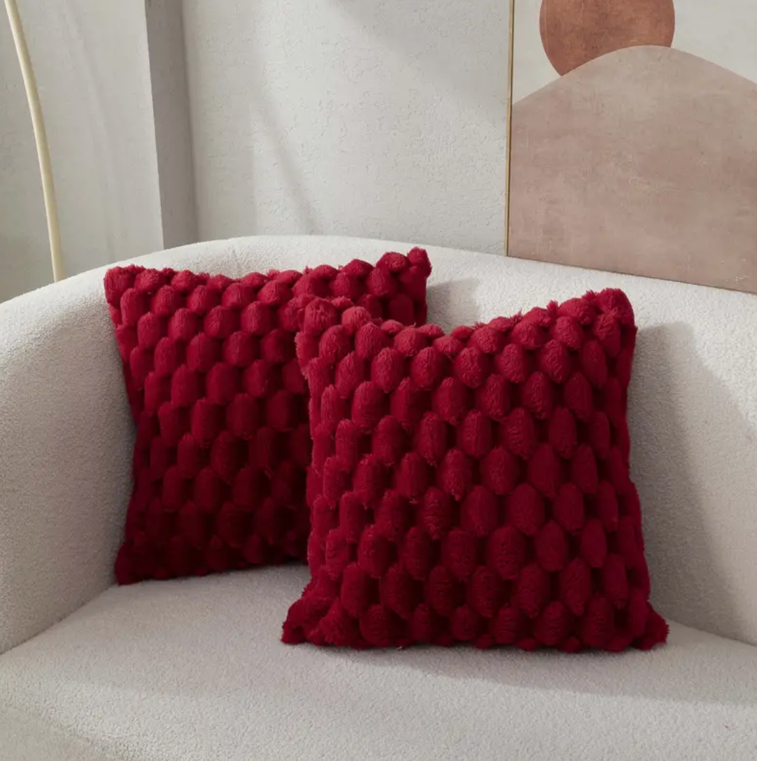 Față de pernă decorativă 3D