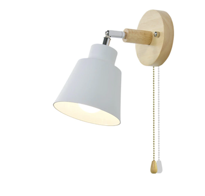 Regulowana Lampa Ścienna Z Łańcuszkowym Włącznikiem Do Sypialni Do Salonu
