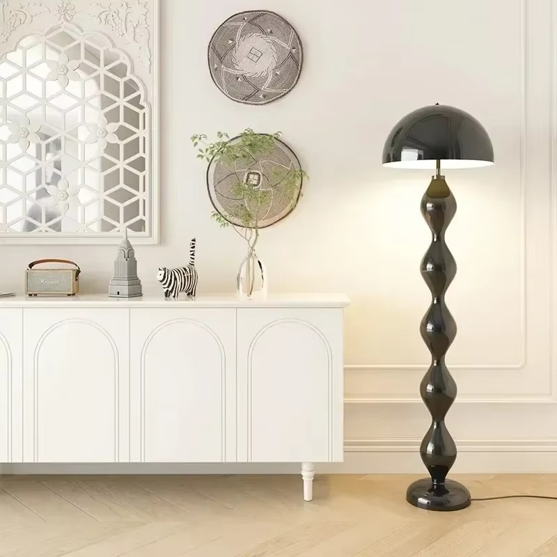 Skandynawska Lampa Podłogowa LED Nowoczesna Stojąca