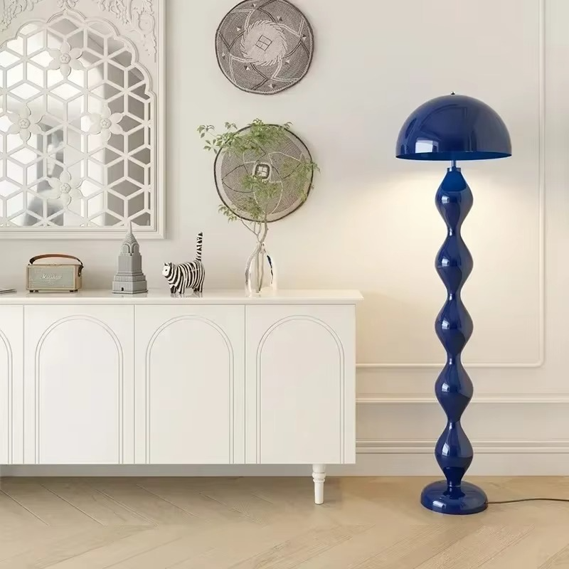 Skandynawska Lampa Podłogowa LED Nowoczesna Stojąca