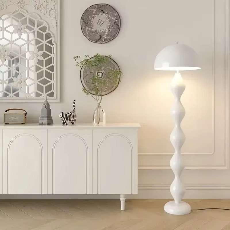 Skandynawska Lampa Podłogowa LED Nowoczesna Stojąca
