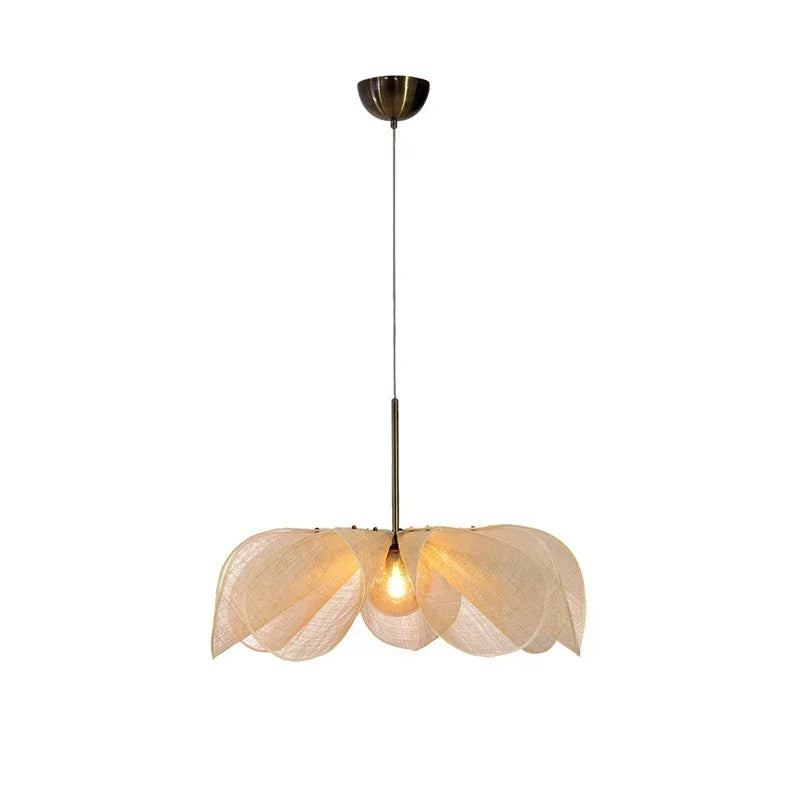 Skandynawska Lampa Wisząca Kwiatowa
