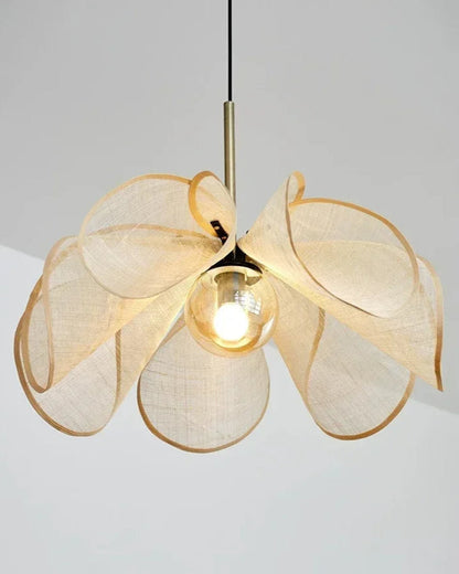 Skandynawska Lampa Wisząca Kwiatowa