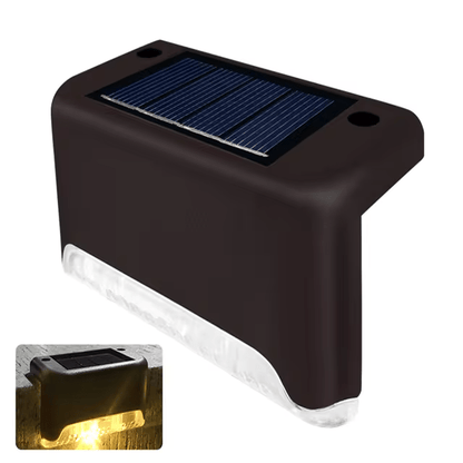 Solarne Oświetlenie Ścieżki I Schodów LED Wodoodporne Lampy Ogrodowe