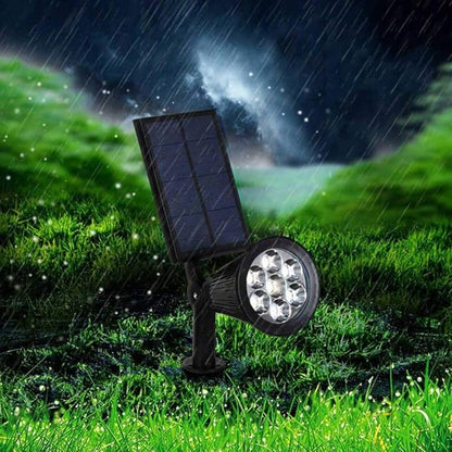 Solarne Reflektory Ogrodowe LED Z Regulacją Kąta Świecenia Zestaw 2 Sztuki