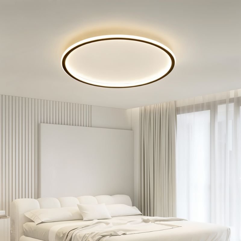 Ultratenká kulatá stropní LED lampa, moderní osvětlení