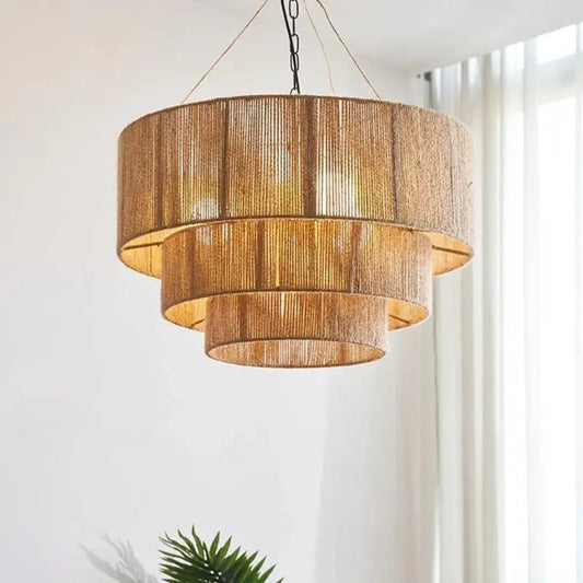 Wielopoziomowa Lampa Wisząca Boho