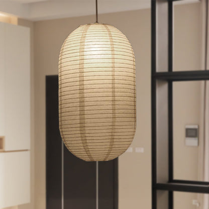Wisząca Lampa Okrągła Japoński Lampion Dekoracyjny