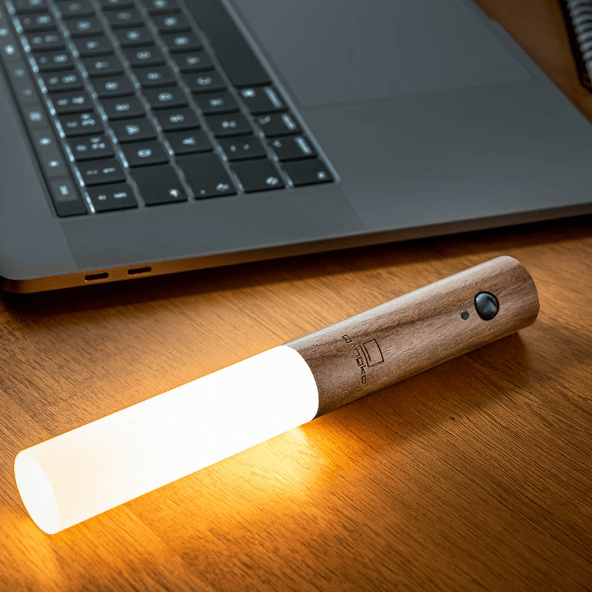 Sada 2 moderních bezdrátových nástěnných LED lamp s pohybovým senzorem