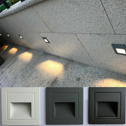 Venkovní zapuštěné schodišťové LED svítidlo