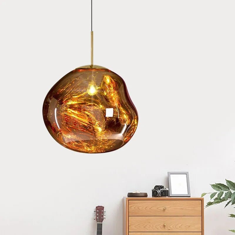Akrylowa Lampa Wisząca 4 Kolory Organiczna Forma Full