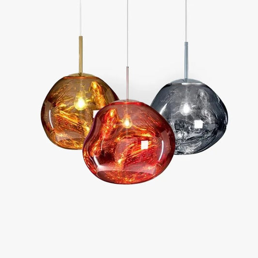 Akrylowa Lampa Wisząca 4 Kolory Organiczna Forma Hero