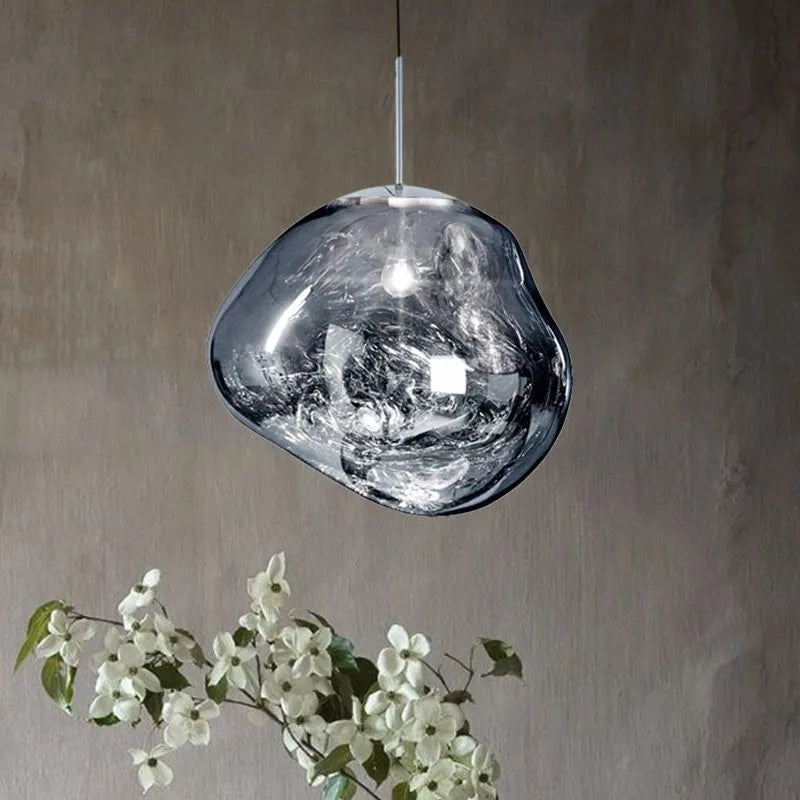 Akrylowa Lampa Wisząca 4 Kolory Organiczna Forma View 14