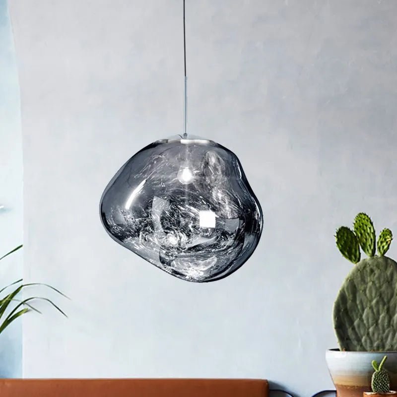 Akrylowa Lampa Wisząca 4 Kolory Organiczna Forma View 15