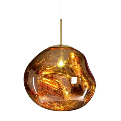 Akrylowa Lampa Wisząca 4 Kolory Organiczna Forma View 17