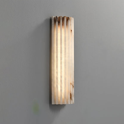 Alabastrowa Lampa Ścienna LED Ściemnialna Angle