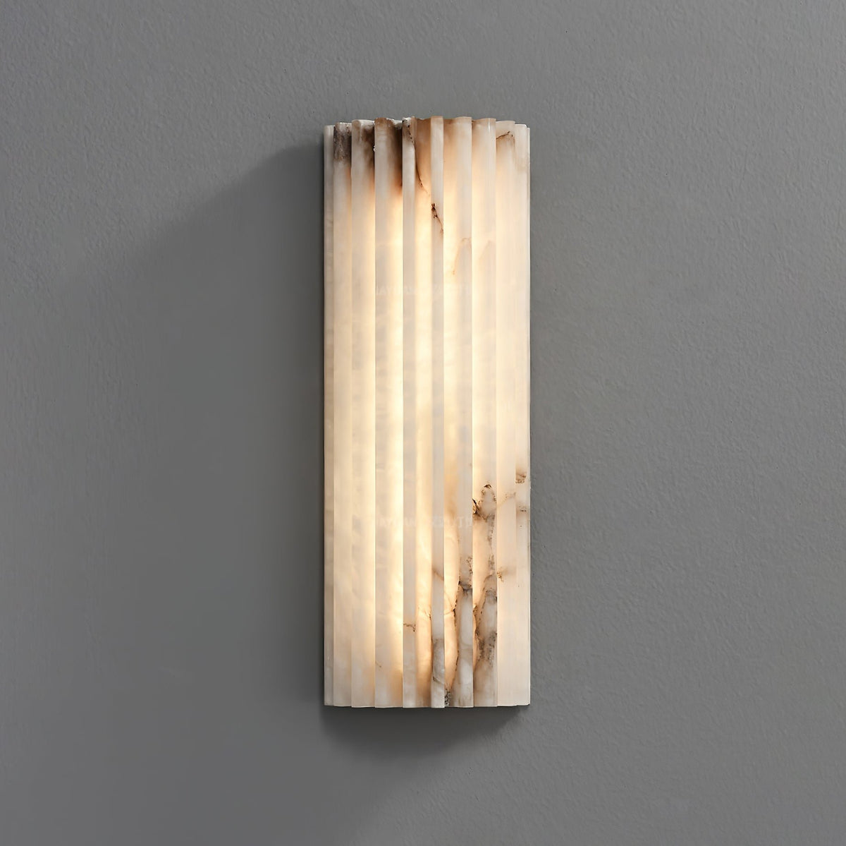 Alabastrowa Lampa Ścienna LED Ściemnialna Lifestyle