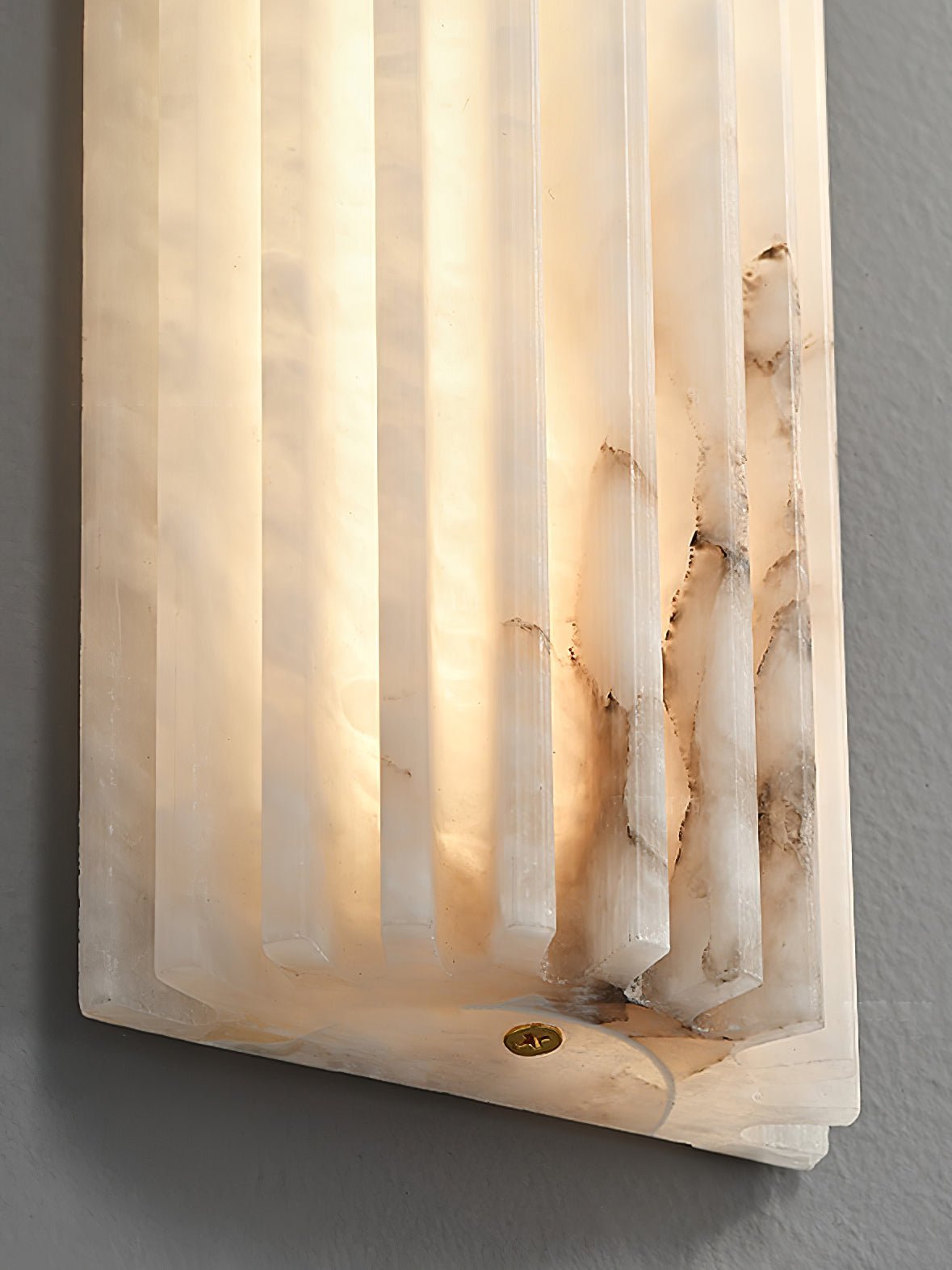Alabastrowa Lampa Ścienna LED Ściemnialna View 16