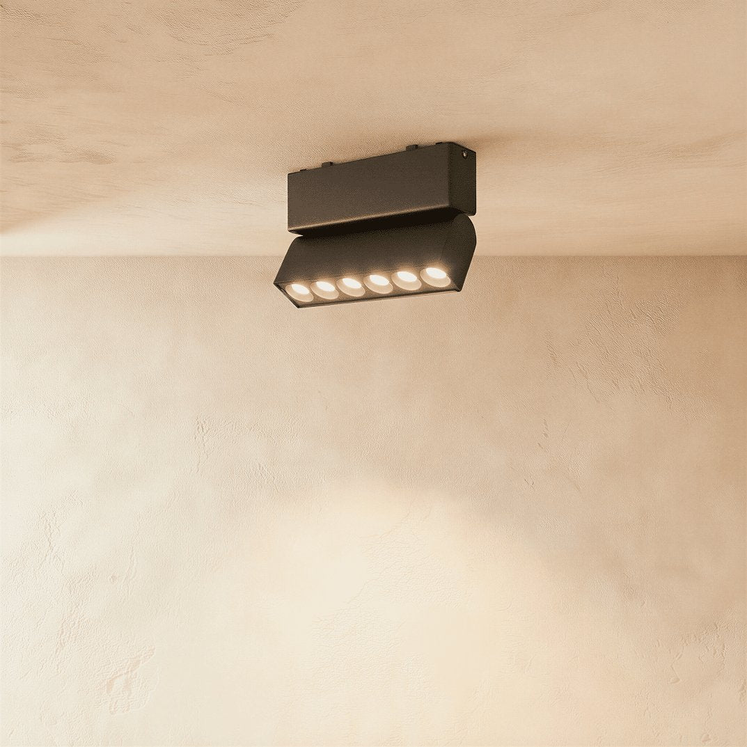 Aluminiowy Magnetyczny System Oświetlenia Szynowego LED View 13