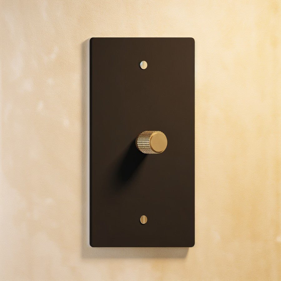 Architektoniczny Mosiężny Ściemniacz Retro Obrotowy View 33