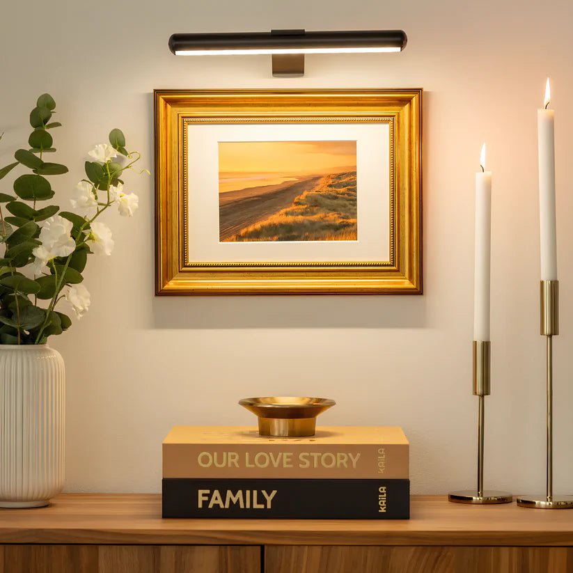 Bezprzewodowa Lampa Ścienna LED do Oświetlenia Obrazów View 12