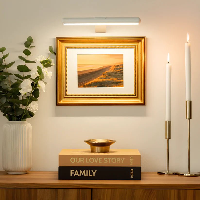 Bezprzewodowa Lampa Ścienna LED do Oświetlenia Obrazów View 13