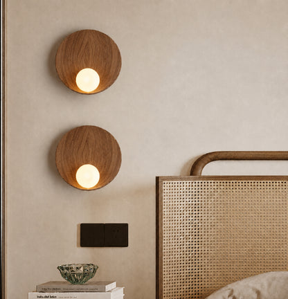 Lampă de perete minimalistă, aplică rotundă