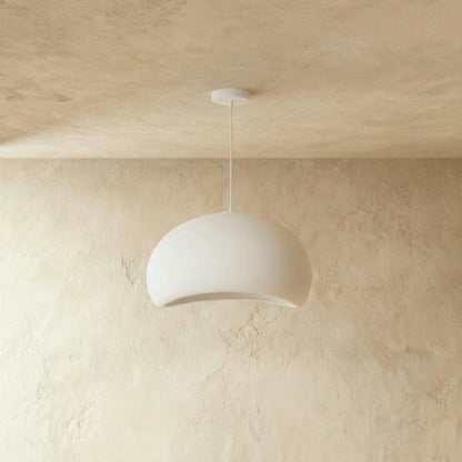 Japońska Lampa Wisząca Ręcznie Robiona Klosz Chmura Front