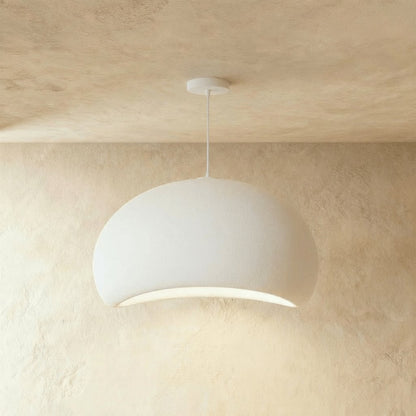 Japońska Lampa Wisząca Ręcznie Robiona Klosz Chmura View 11