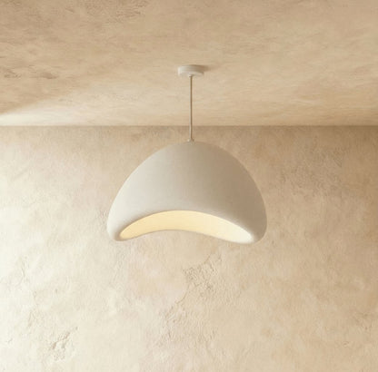 Japońska Lampa Wisząca Ręcznie Robiona Klosz Chmura View 12