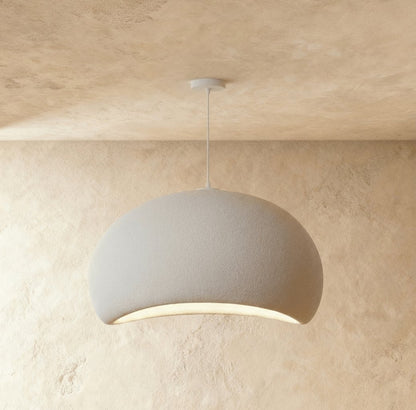 Japońska Lampa Wisząca Ręcznie Robiona Klosz Chmura View 17