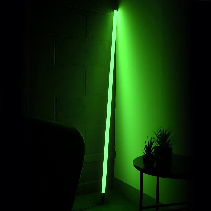 Kolorowa Neonowa Lampa Podłogowa LED Rurka Side