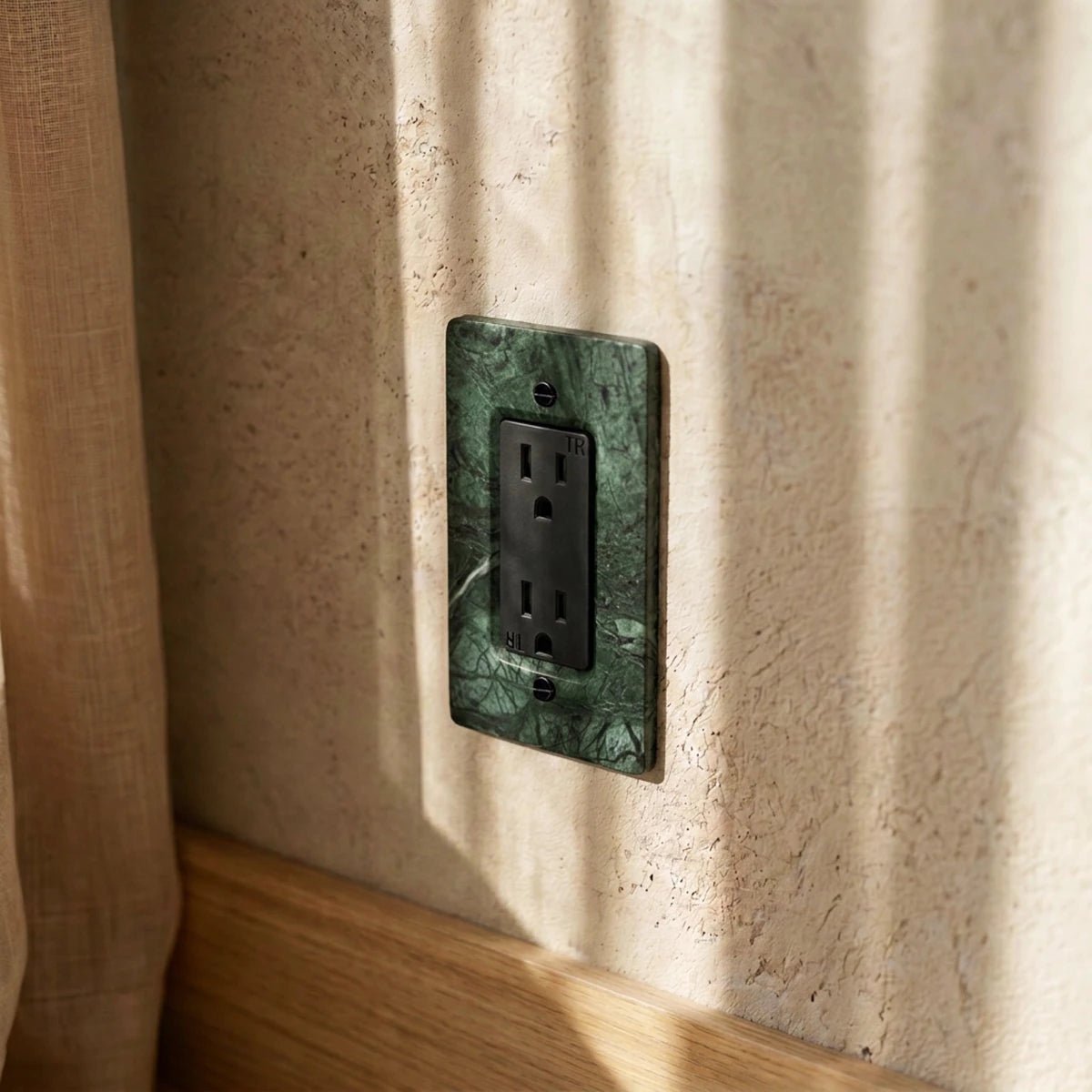 Marmurowa Kamienna Płytka Elektryczna Żyłkowana Angle