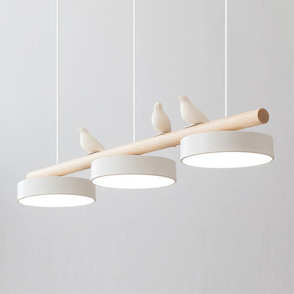 Metalowa Lampa Wisząca Ptak na Gałęzi LED View 16
