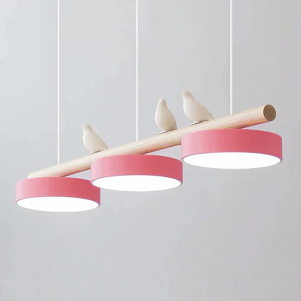 Metalowa Lampa Wisząca Ptak na Gałęzi LED View 28