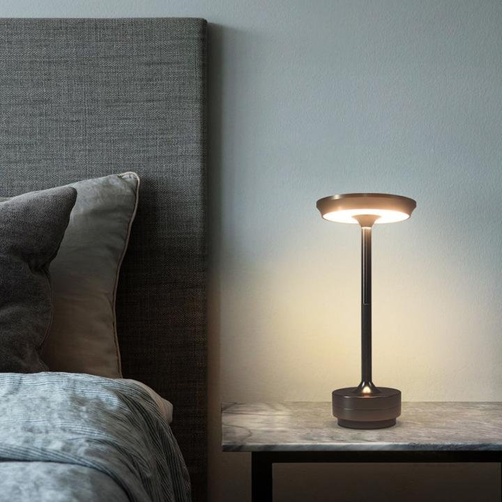 Metalowa Przenośna Bezprzewodowa Lampa Stołowa Regulowana Lifestyle