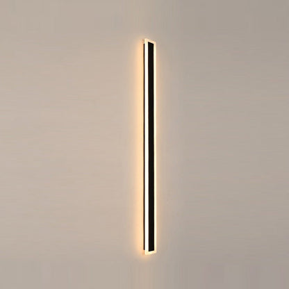 Minimalistyczna Akrylowa Zewnętrzna Lampa Ścienna LED IP65 Czarna View 18