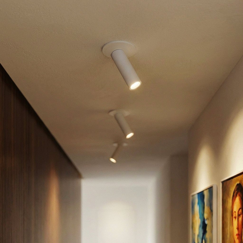 Minimalistyczna Aluminiowa Lampa Sufitowa LED Regulowana Alternate