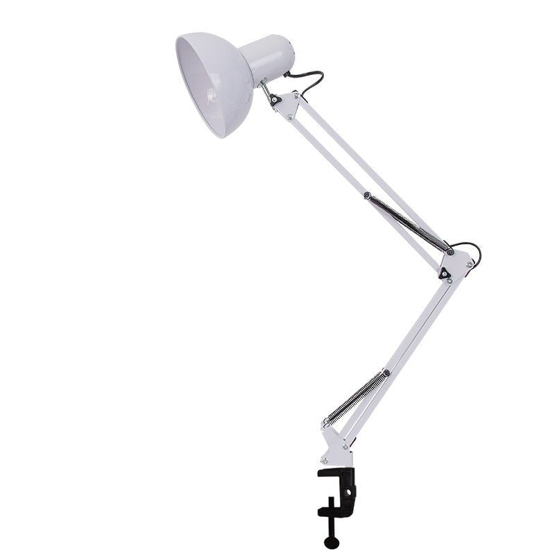 Minimalistyczna Lampa Stołowa z Klipsem na Wysuwane Długie Ramię Full