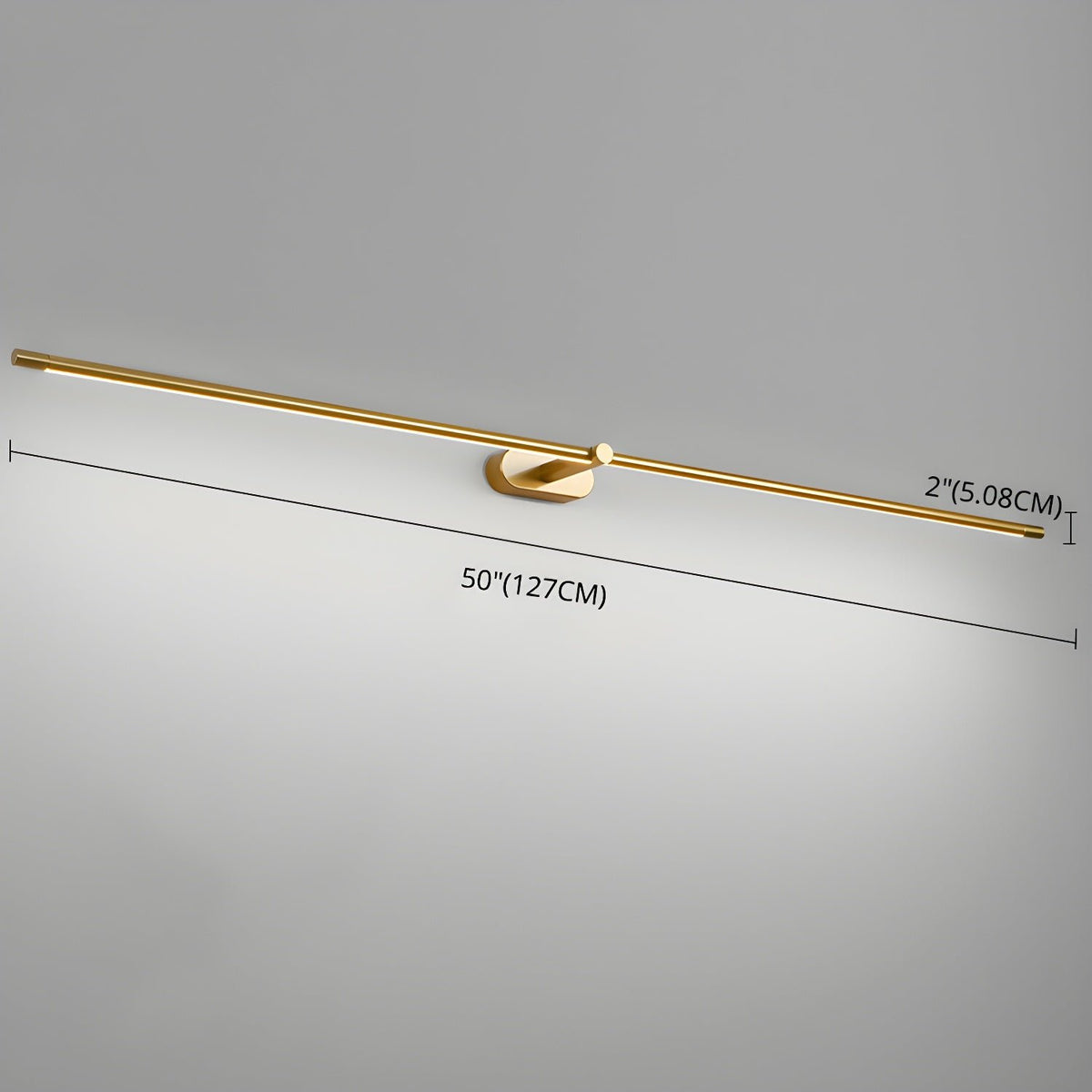 Minimalistyczna Liniowa Ładowalna Lampa Ścienna z USB View 21