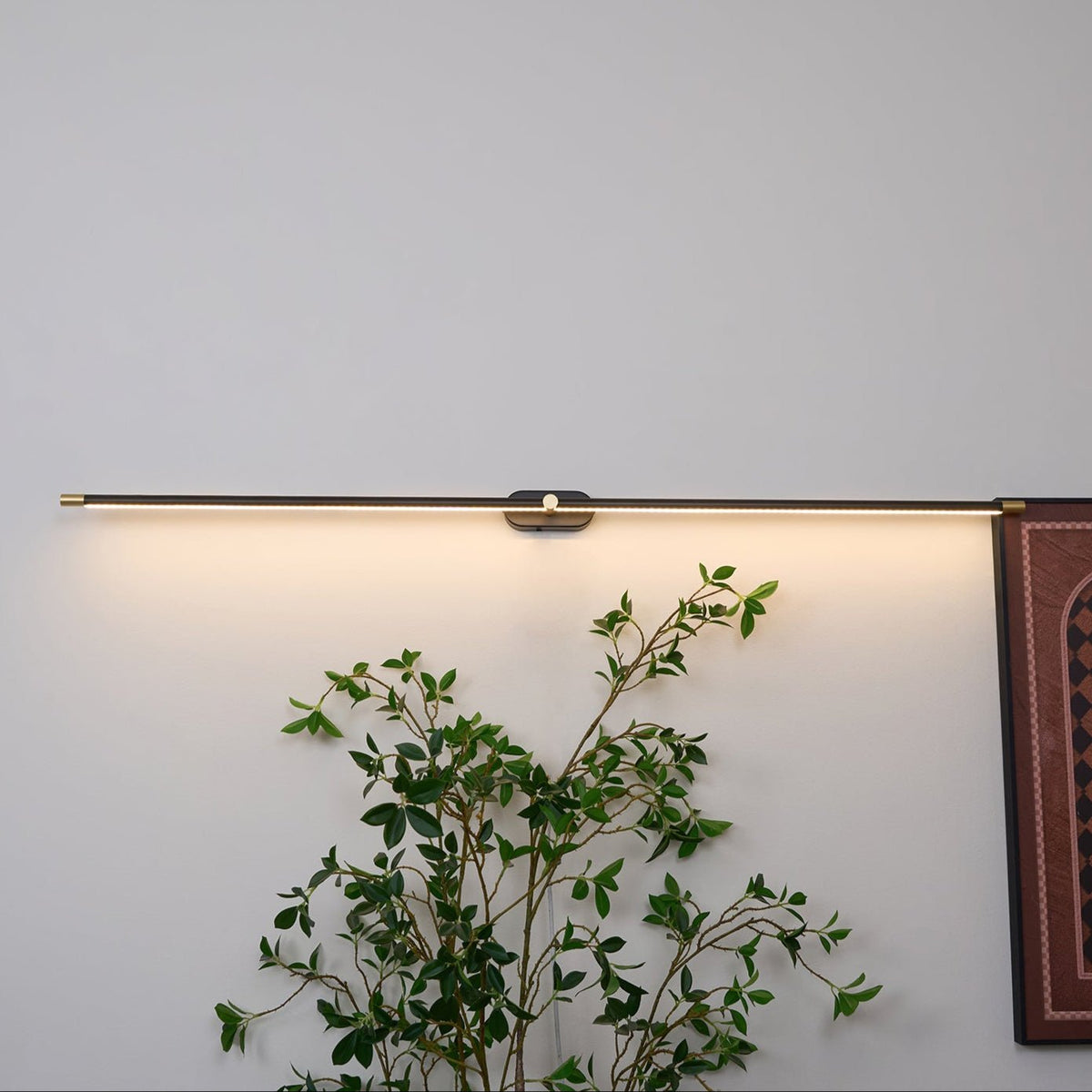 Minimalistyczna Liniowa Ładowalna Lampa Ścienna z USB View 49