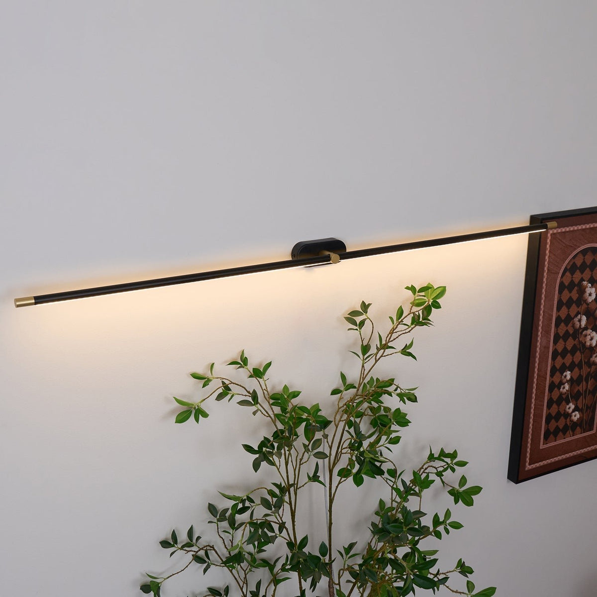 Minimalistyczna Liniowa Ładowalna Lampa Ścienna z USB View 50