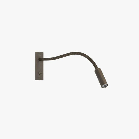Minimalistyczna Metalowa Regulowana Lampa Ścienna Reflektorek do Czytania Hero