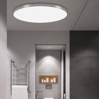 Minimalistyczna Okrągła Lampa Sufitowa LED Płaska View 11