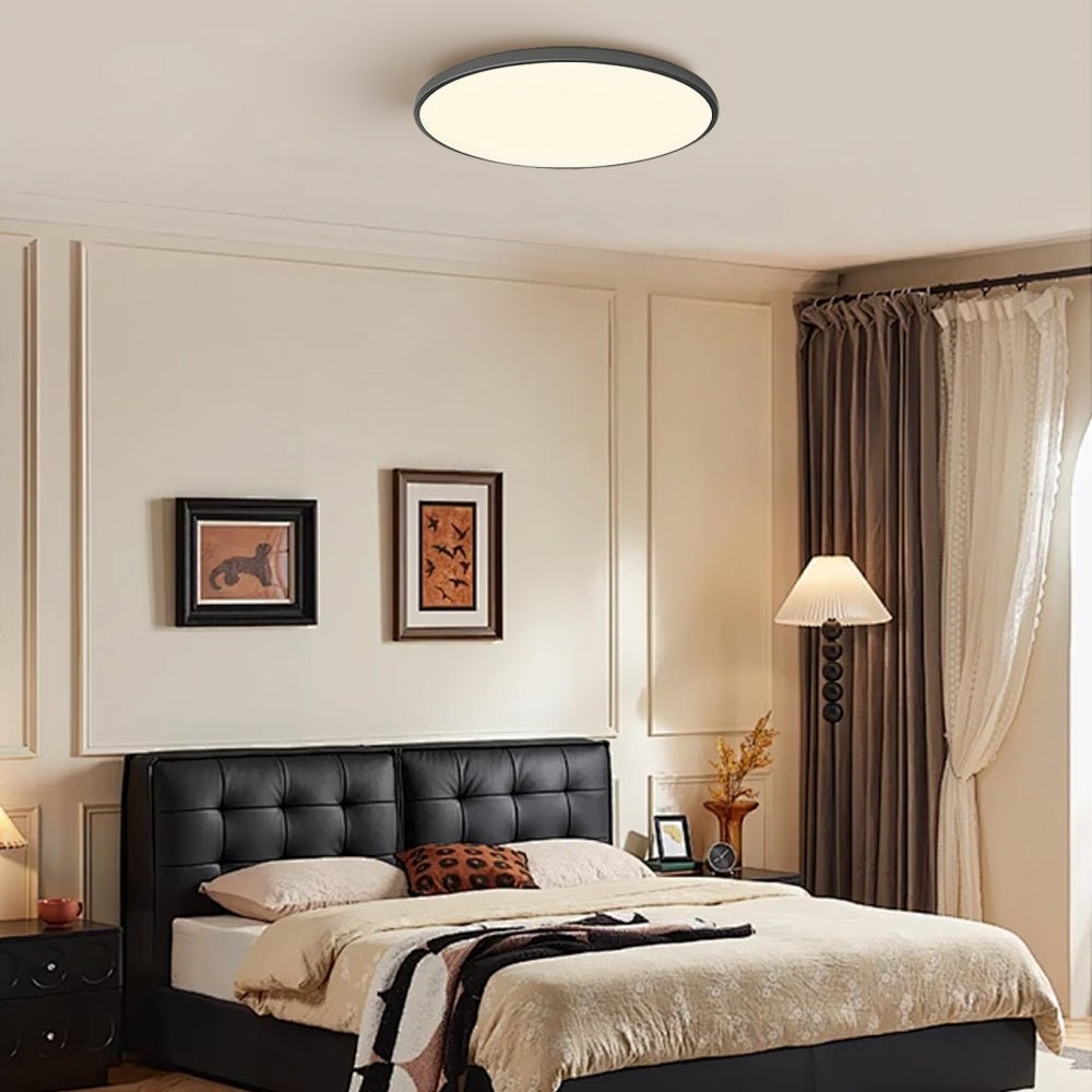 Minimalistyczna Okrągła Lampa Sufitowa LED Ultracienko View 23